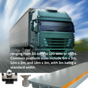 Adler Weighing bridge/Truck Scale (Capacity & Size)